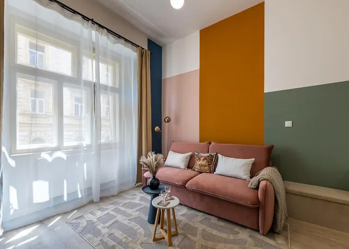 Zizkov Nest Serene Retreat Apartman Prága